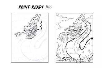 draw amazing coloring pages