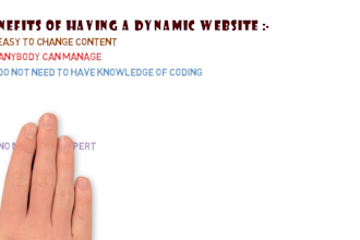 migrate your static website to dynamic