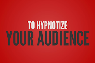 create kinetic typography video