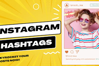 skyrocket your instagram with expert hashtag magic
