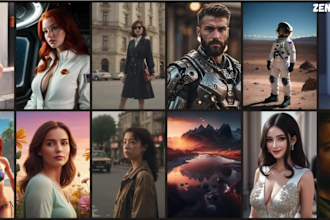 create bulk ai images for your youtube channel