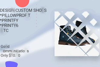 design unique custom shoes, sneakers, and all accessories
