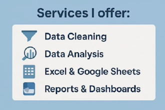clean, format, merge, analyze, split excel data