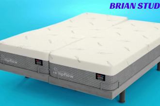 create 3d mattress animation with layers exploded view and section view