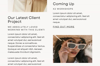 design editable mailchimp newsletter template