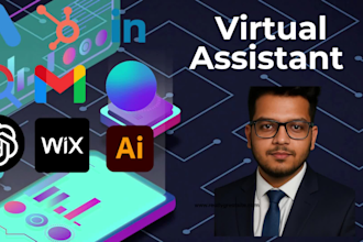 provide admin support, calendar and email management and ai tools help as VA