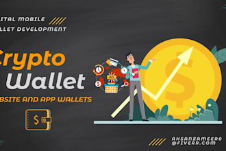 develop an ewallet for your website or app mobile digital wallet cryptocurrency