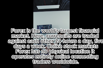 create a full elearning forex video, cryptocurrency course video