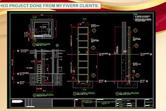 do your 2d shop drawings for concrete and rebar details