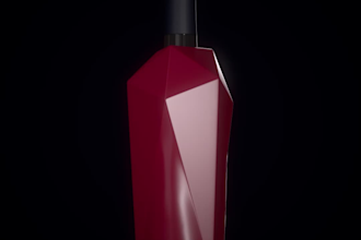 make an original design in 3d plastic or glass bottle