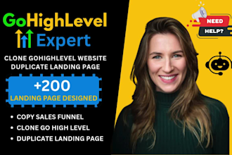 clone gohighlevel website, duplicate landing page, copy sales funnel design