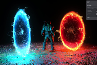 create 3d website using three js and custom models