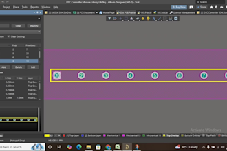 create custom schematic symbols, pcb footprints and 3d model in altium software