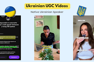 create engaging ugc video ads for your brand  in ukrainian