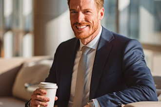 design a professional ai portrait for personal branding