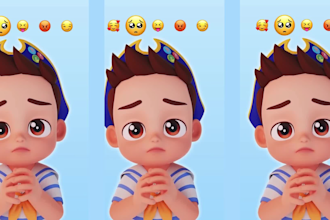 design interactive animation for kids learning and fun