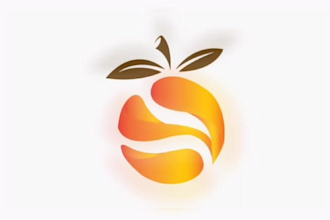 design 3d branding, agriculture, 3d fruit food and signature logo