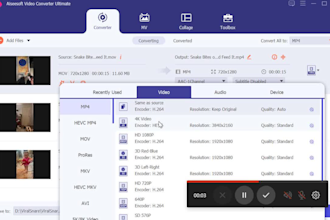 crop, split, merge, trim, compress, and convert your videos