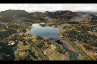design stunning realistic unity level  3d scene unity terrain map