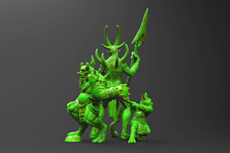 make 3d character or a prop for 3d printing