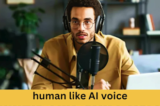 generate ai voice over natural american english, french and arabic