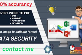 convert pdf to word, scanned image to word or google docs
