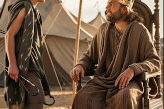 create christian children storybook illustration,ai generated bible story video
