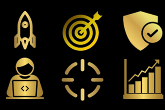 create metallic and modern favicon