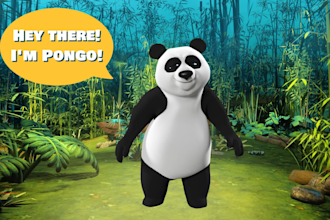 create awesome 2d animation for kids