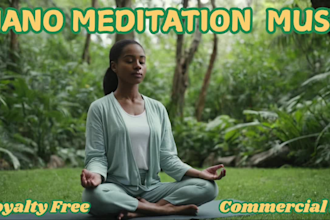 provide  custom relaxing meditation sleep royalty free music