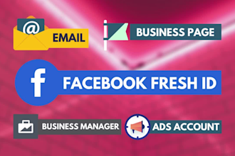 create fresh facebook profile id with business manager