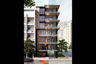 do photoshop post production rendering