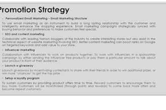 provide business plans for loan and financial projections