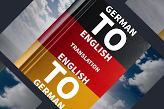 do book translation german to english, english to german book translator german