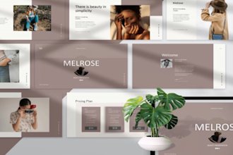 create professional presentation design on powerpoint, google slides, or keynote