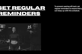 be your online personal fitness trainer and nutritionist
