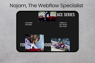 create a custom website, figma to webflow, ecommerce website as a webflow expert