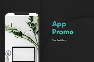 create an amazing app promo video for your mobile app
