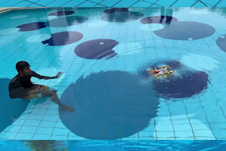 design and build a cool and robust robot which can fly or swim or roll