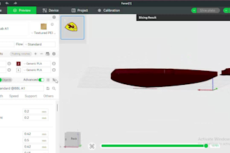 paint and slice your stl file for easy printing
