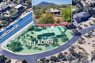 make a google earth and drone tour video for your real estate location
