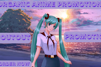 do anime shout out promotion using google ads campaign