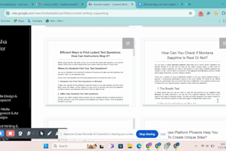 provide articles and SEO blog posts on any topic