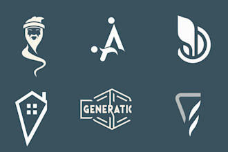 create logo design farms, dolphins, bakery, ice cream