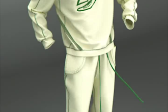 do realistic 3d fashion animation, 3d clothing model,cgi garment,3d cloth mockup