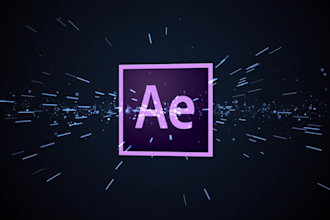 adobe after effect template edit and export