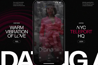 animate your mobile app ui with smooth transitions and app demo video