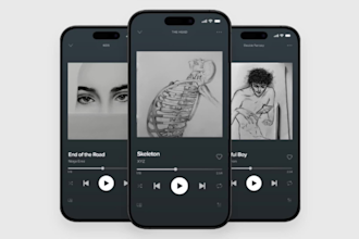 create a handmade sketch album cover with artistic depth