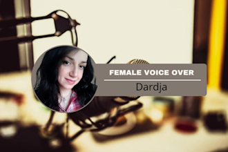 record a fantastic algerian dialect darja voice over