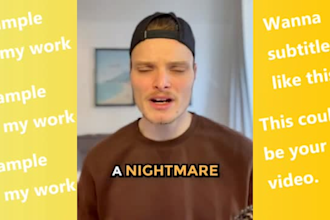 create dynamic subtitles to enhance your advertising videos